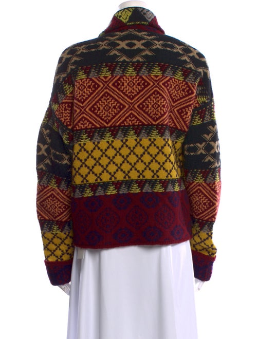 Etro Wool Printed Sweater