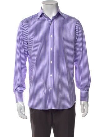 Etro Striped Long Sleeve Shirt