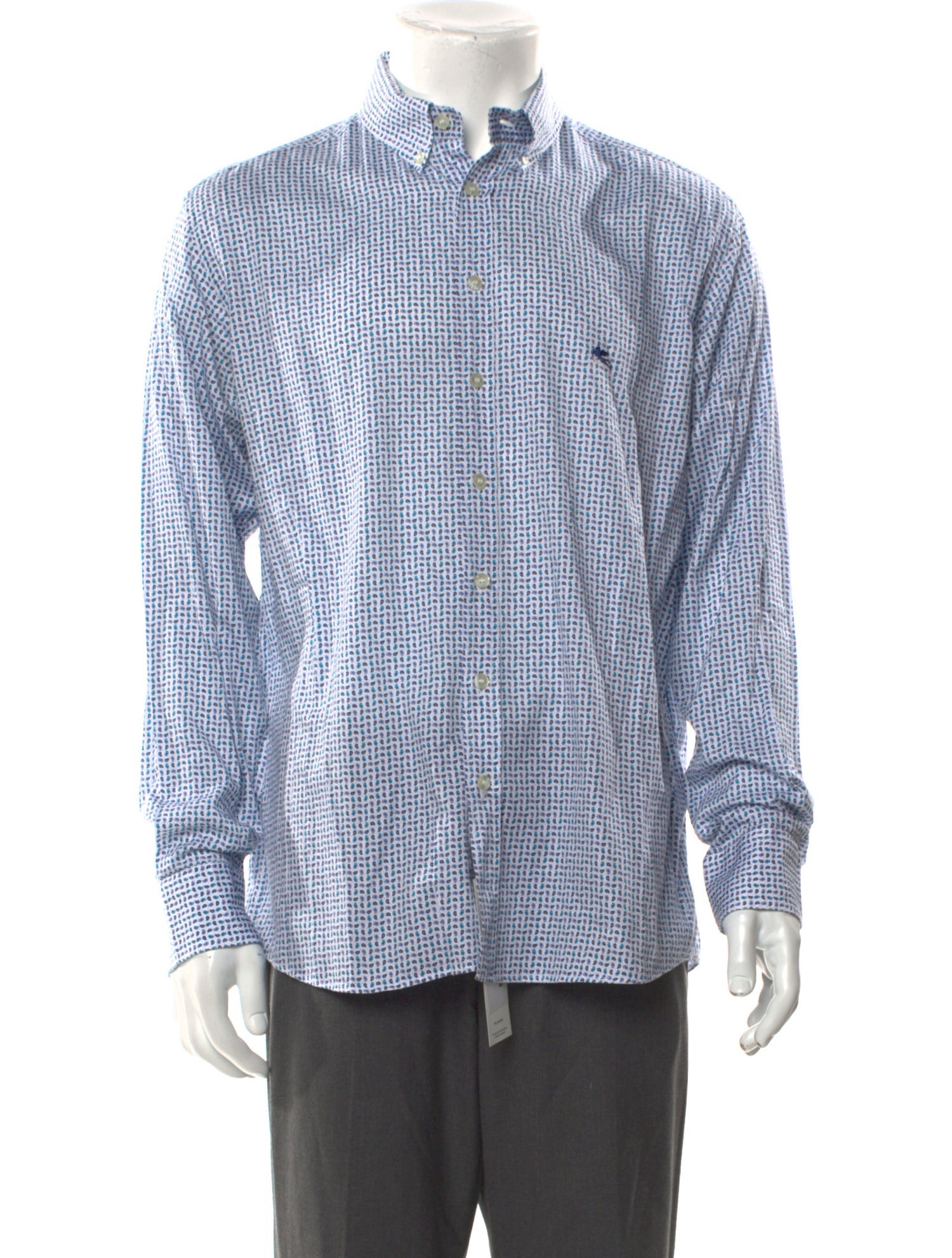 Etro Printed Long Sleeve Shirt