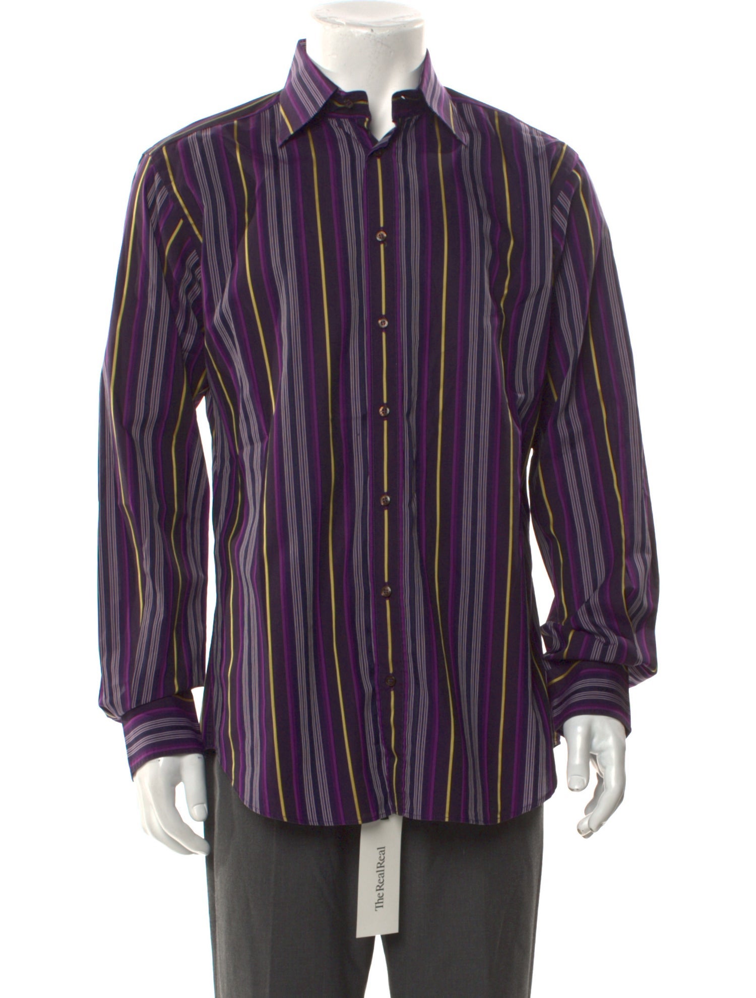 Etro Striped Long Sleeve Shirt