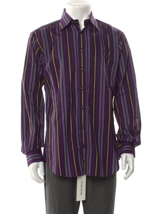 Etro Striped Long Sleeve Shirt