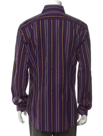 Etro Striped Long Sleeve Shirt