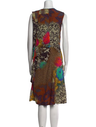 Etro Printed Midi Length Dress