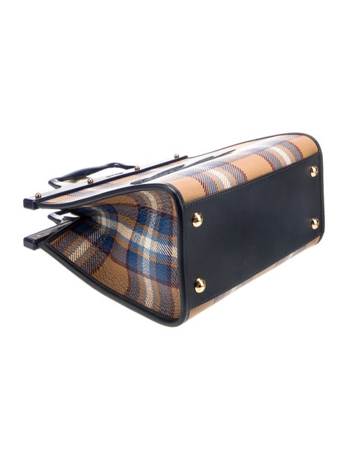 Etro Leather Top Handle Bag