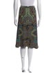 Etro Paisley Print Knee-Length Skirt
