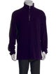 Etro Mock Neck Long Sleeve Polo Sweater