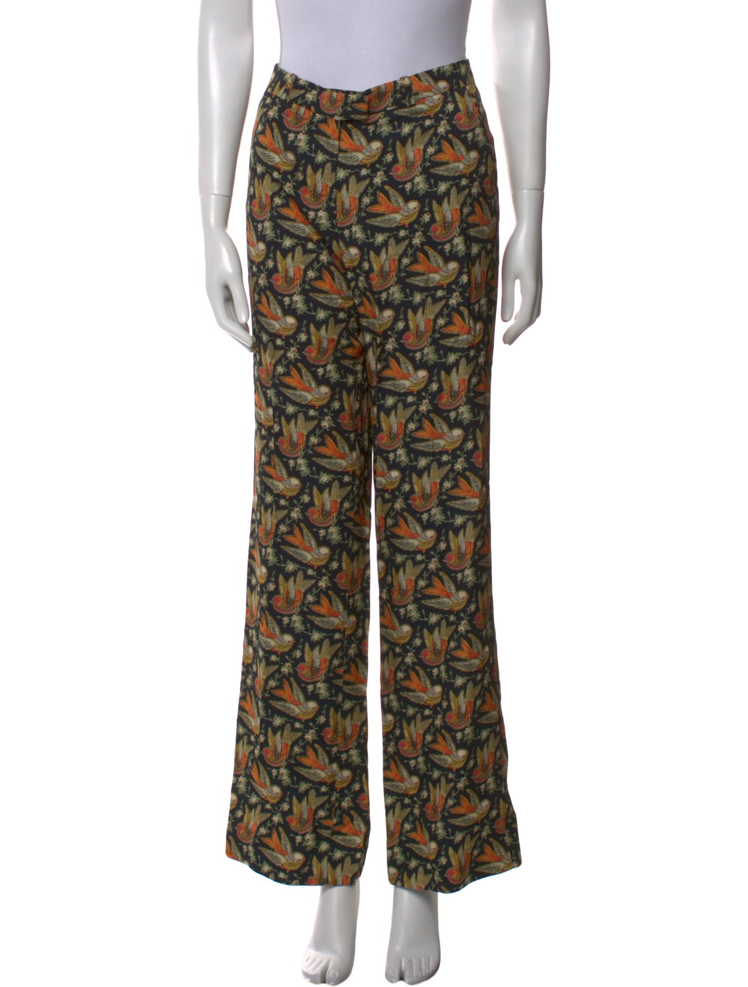 Etro Printed Straight Leg Pants w/ Tags
