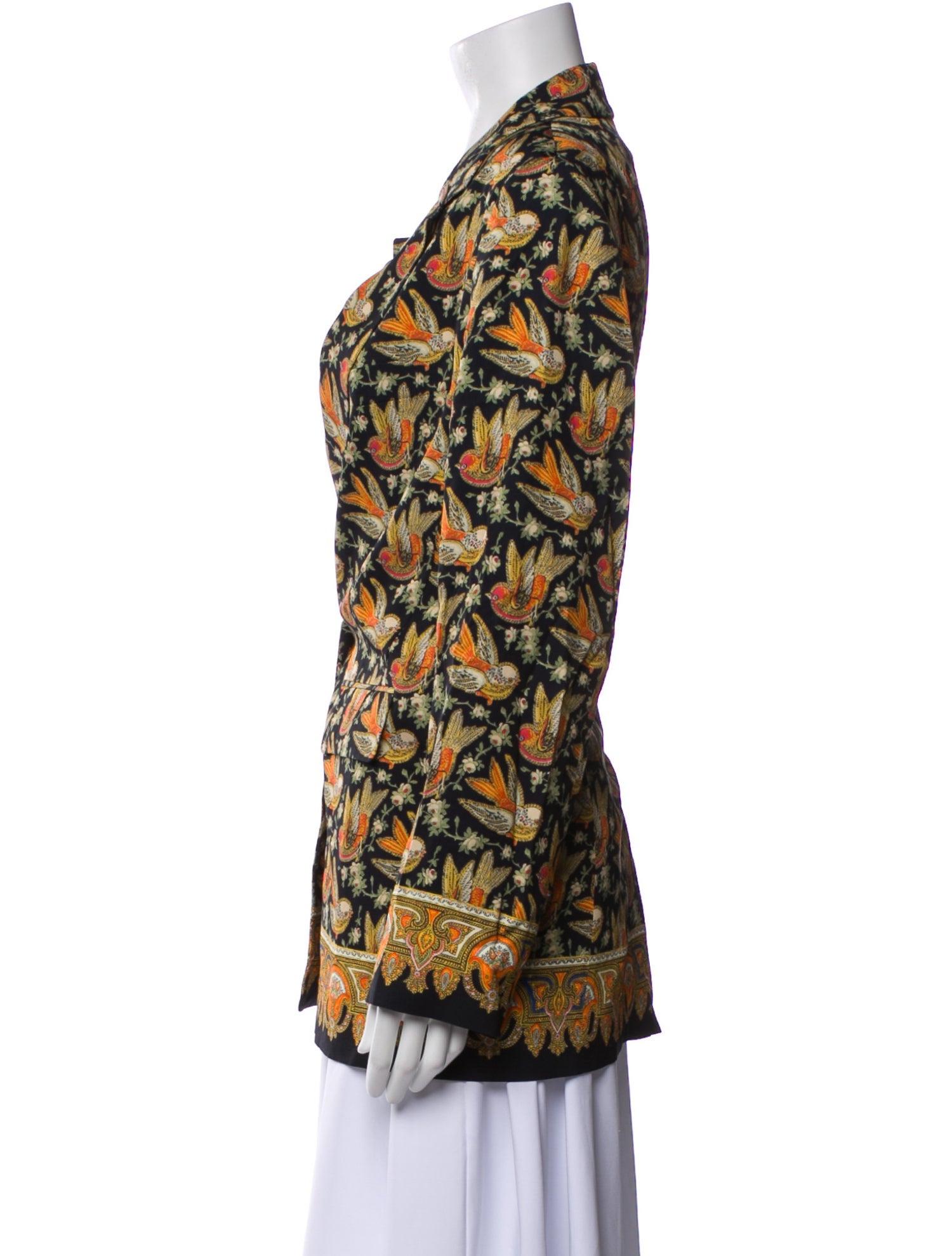 Etro Floral Print Blazer