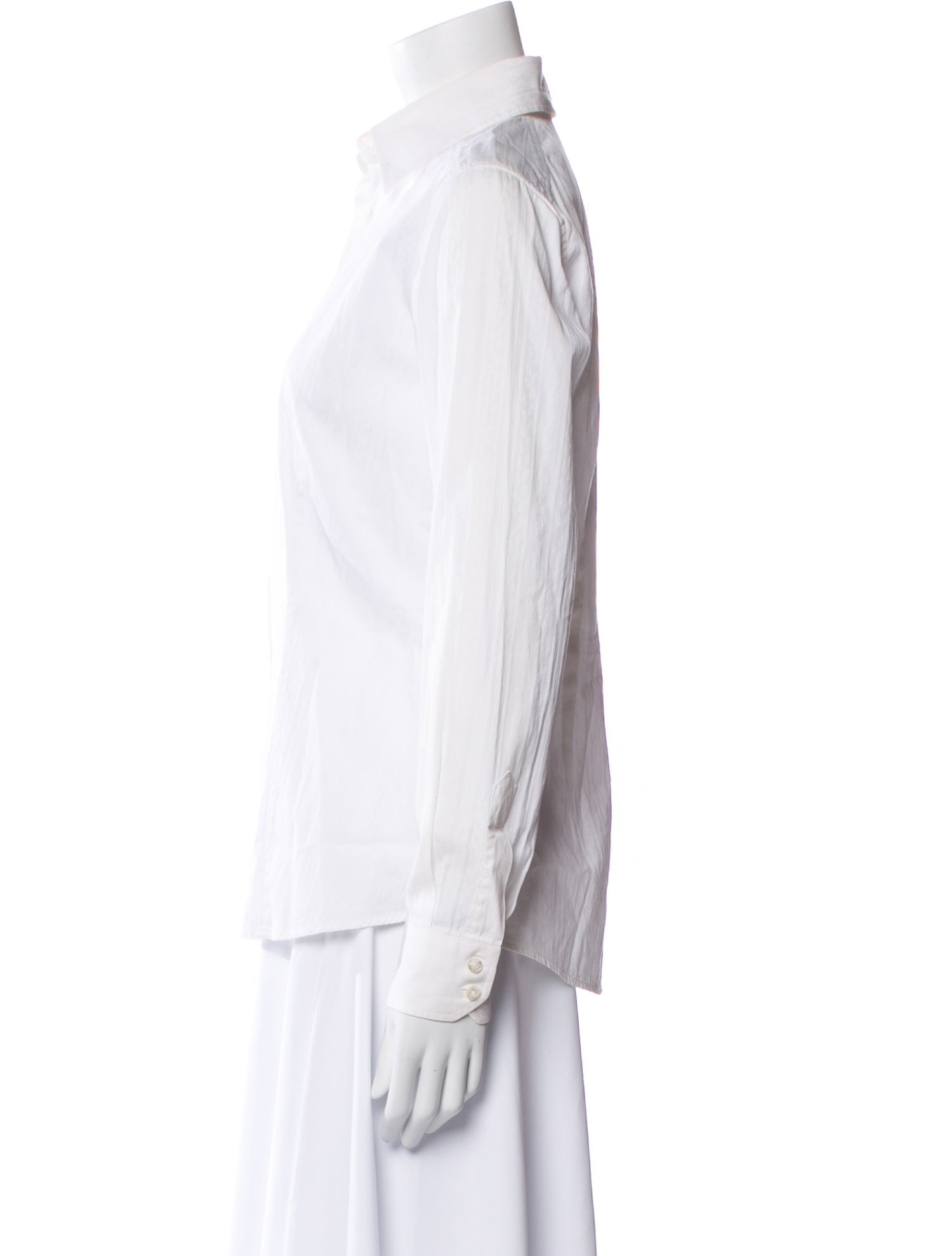 Etro Long Sleeve Button-Up Top