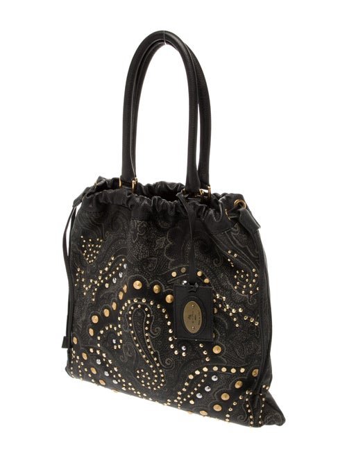 Etro Leather Bucket Bag