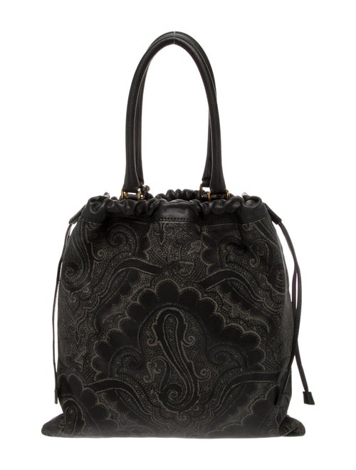Etro Leather Bucket Bag