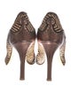 Etro Printed Tassel Accents Pumps