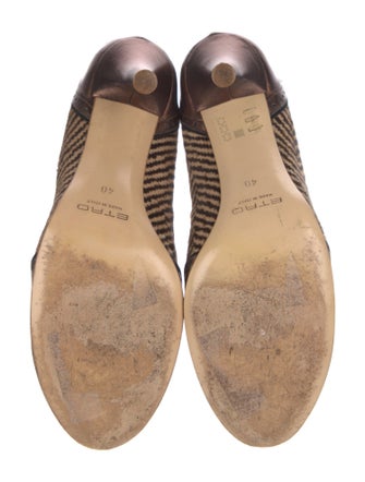 Etro Printed Tassel Accents Pumps