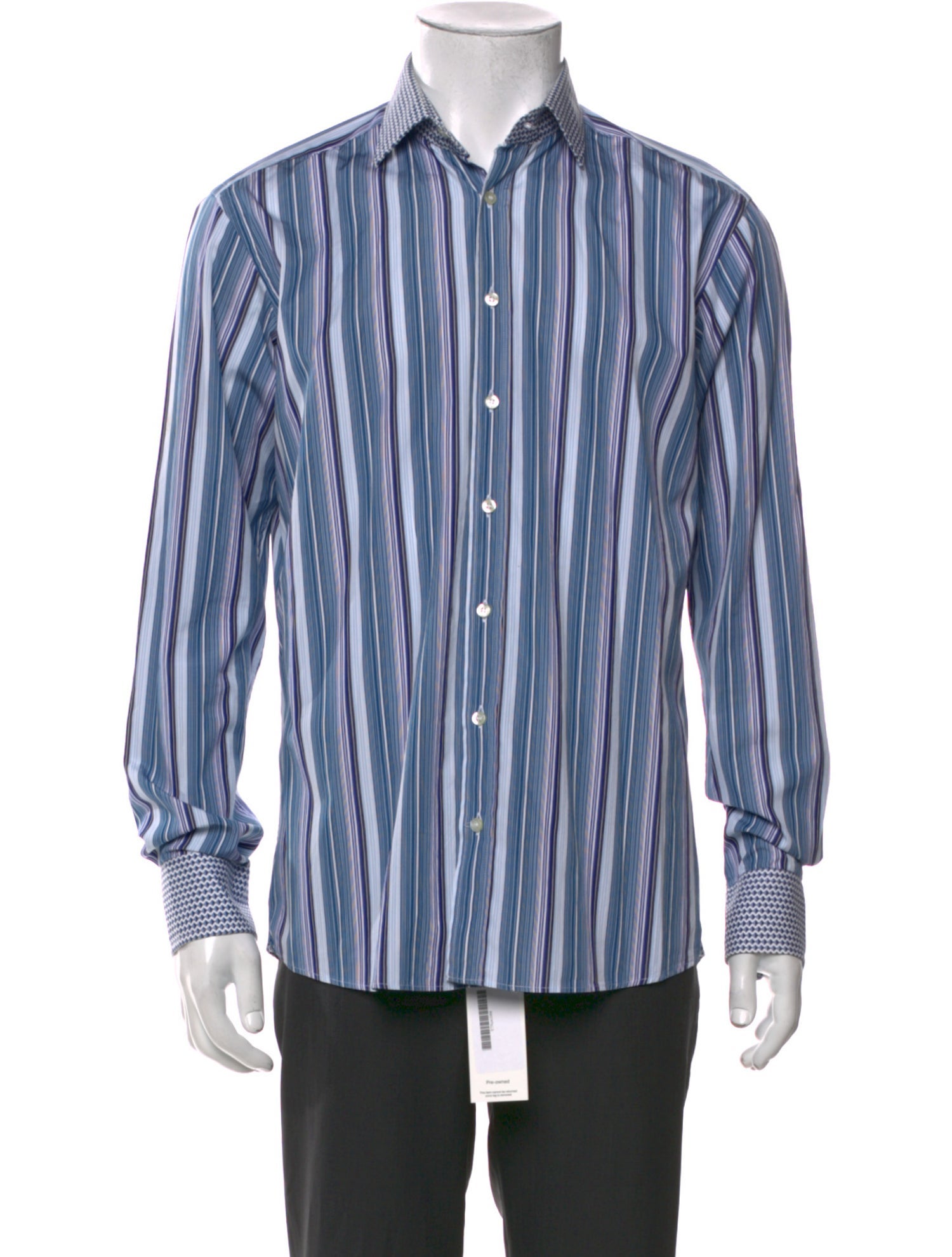 Etro Striped Long Sleeve Shirt