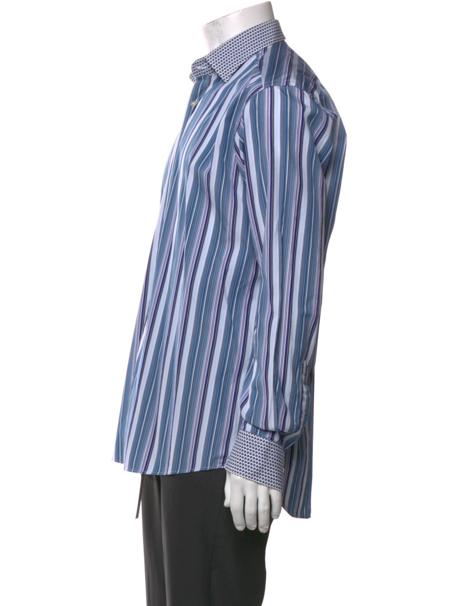 Etro Striped Long Sleeve Shirt
