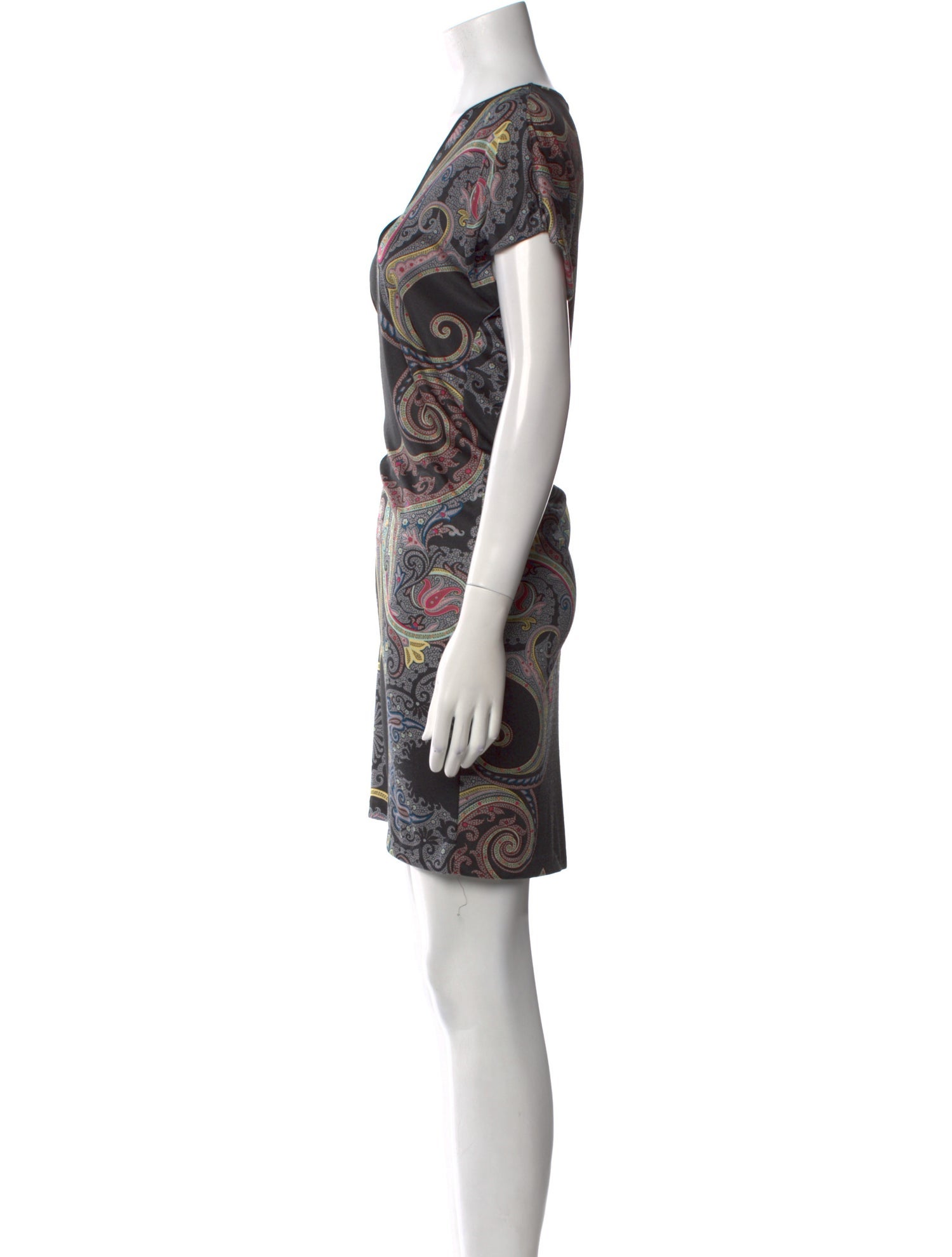 Etro Paisley Print Knee-Length Dress