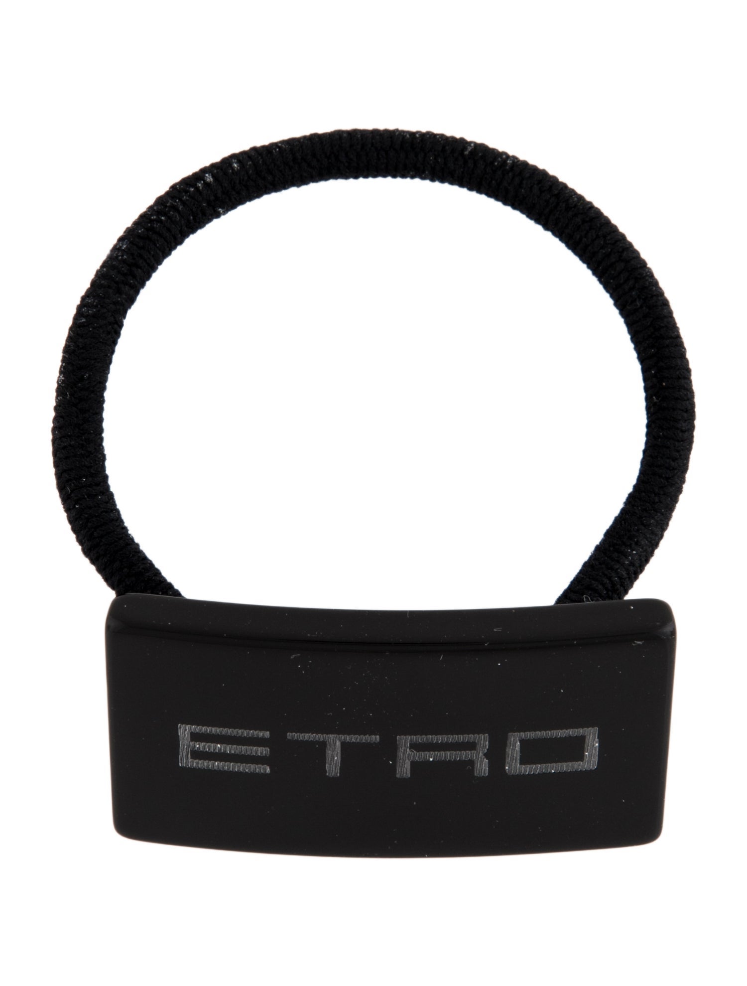 Etro womens' black hair tie