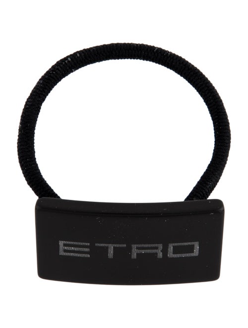 Etro womens' black hair tie