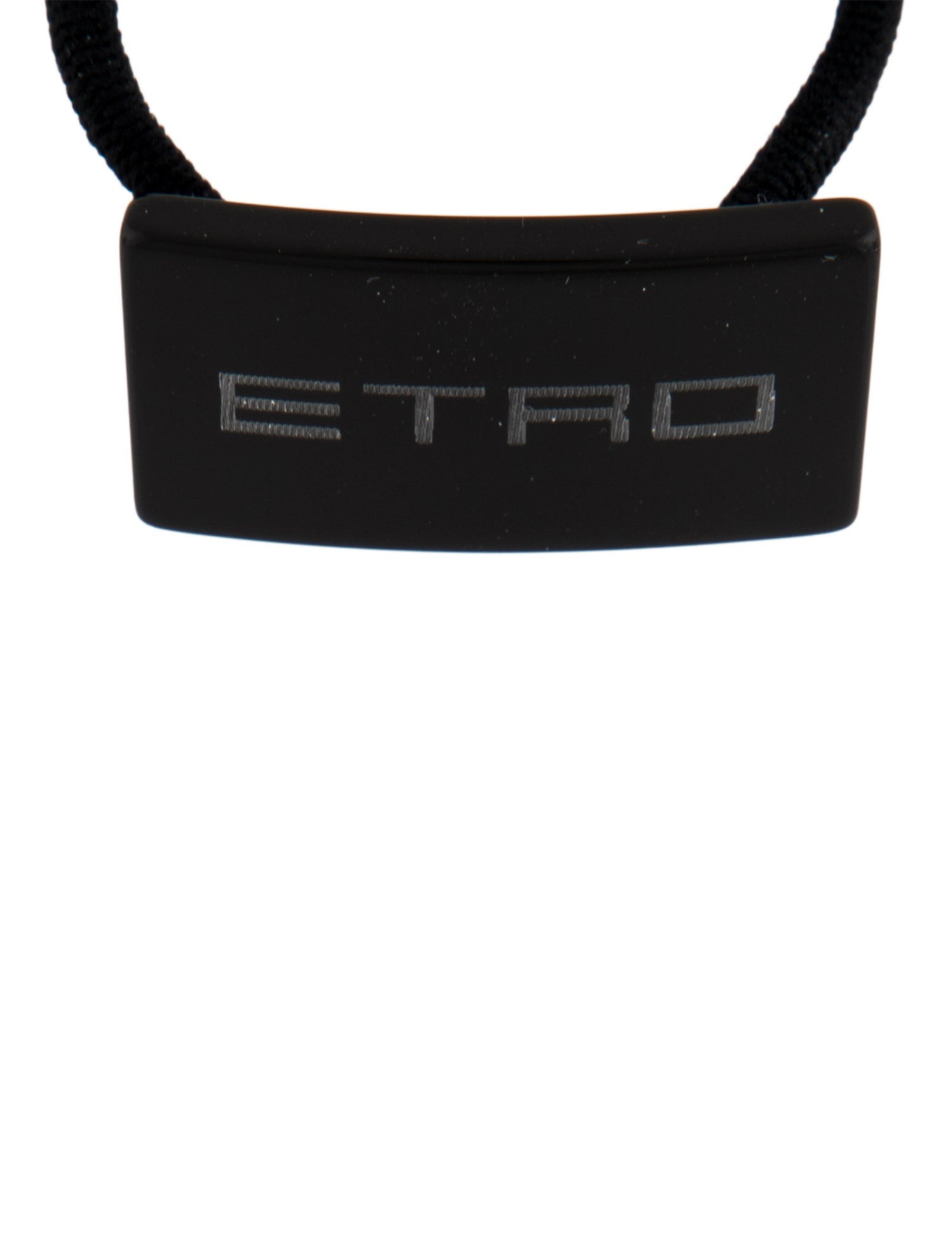 Etro womens' black hair tie