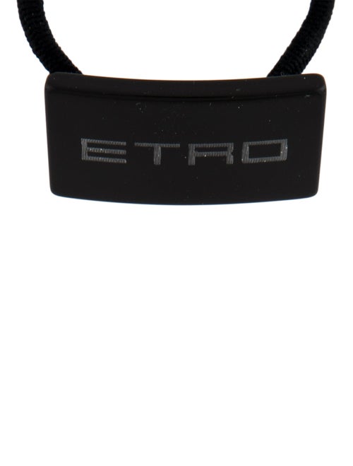 Etro womens' black hair tie