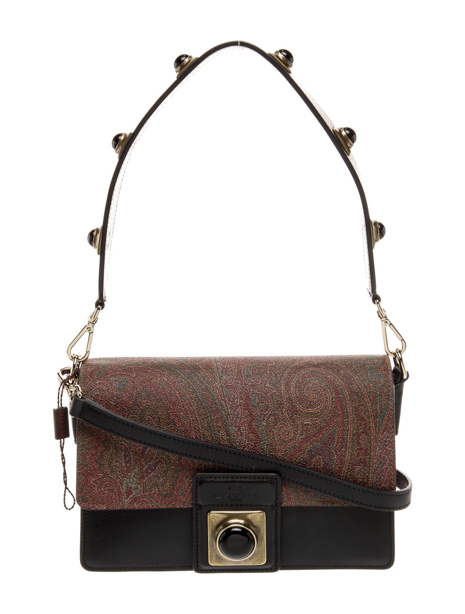 Etro Leather Shoulder Bag