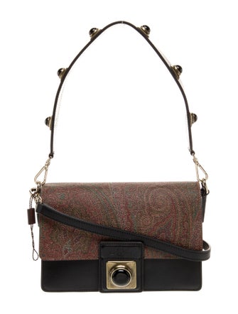 Etro Leather Shoulder Bag