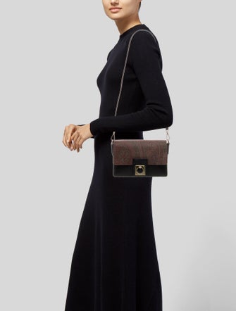 Etro Leather Shoulder Bag