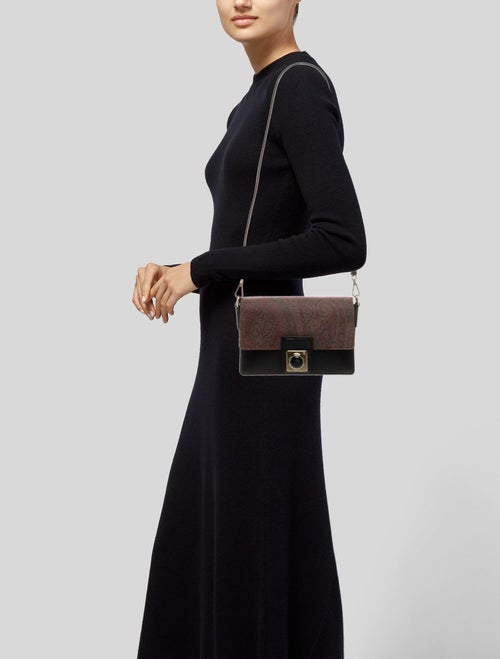 Etro Leather Shoulder Bag