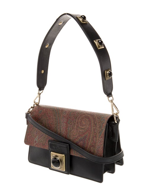 Etro Leather Shoulder Bag
