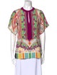 Etro Silk Paisley Print Tunic