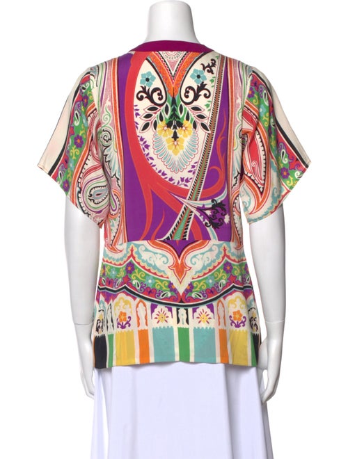 Etro Silk Paisley Print Tunic