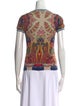 Etro Paisley Print Crew Neck T-Shirt