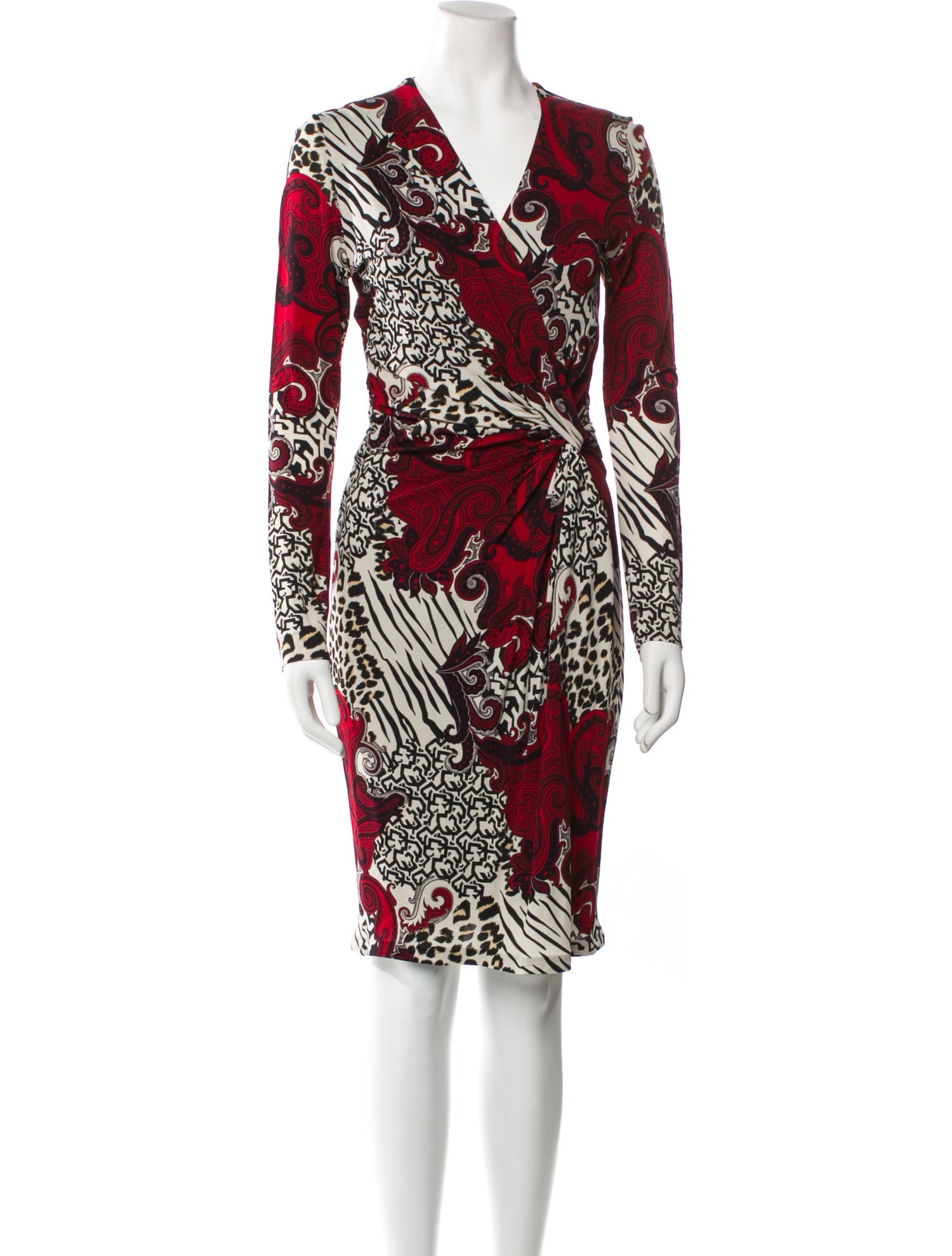 Etro Printed Knee-Length Dress