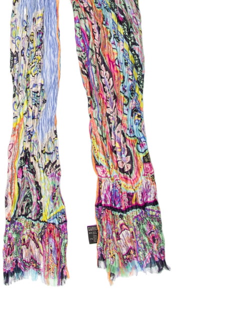 Etro Silk Striped Scarf