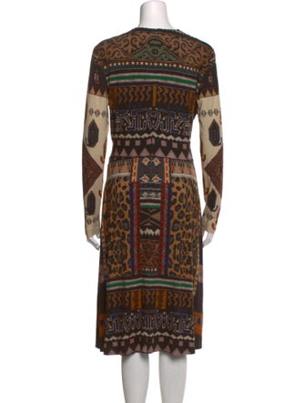Etro Printed Midi Length Dress