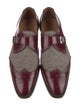 Etro Leather Printed Dress Loafers