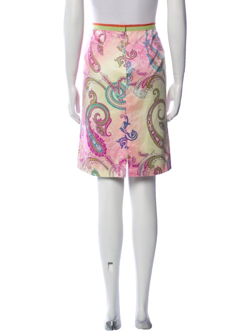 Etro Paisley Print Knee-Length Skirt