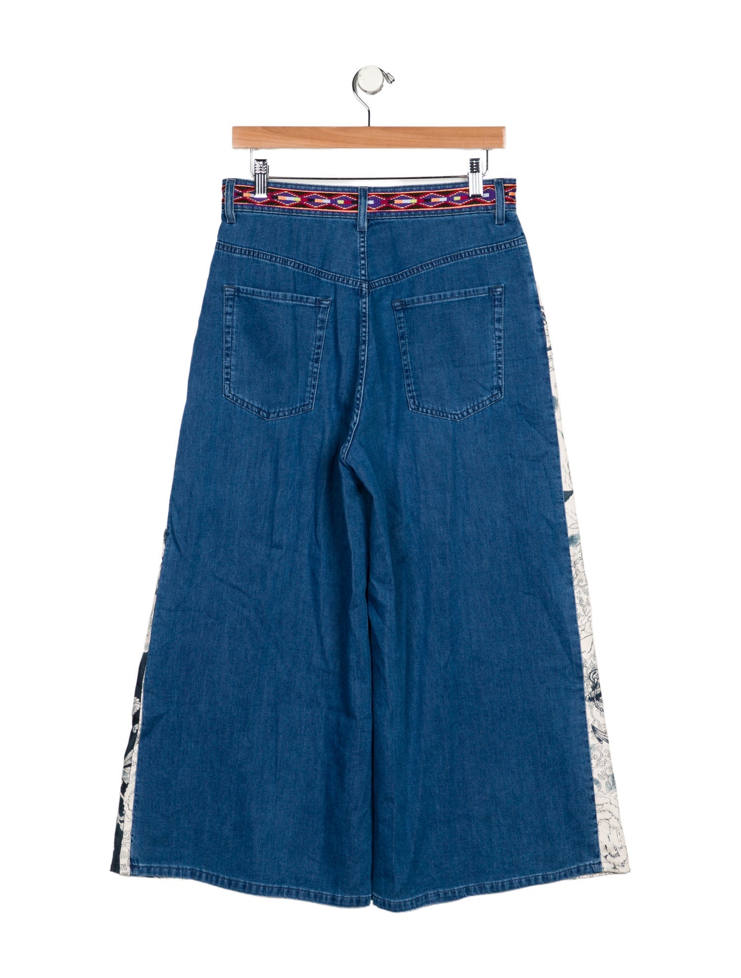Etro High-Rise Wide Leg Jeans