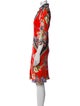 Etro Silk Knee-Length Dress