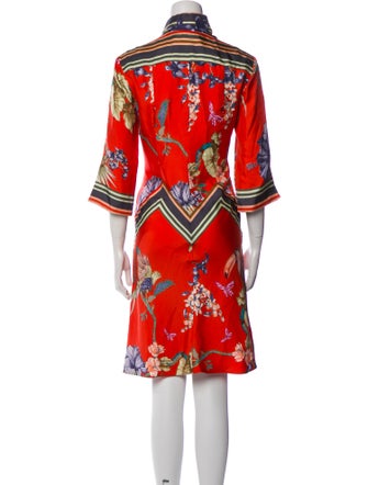 Etro Silk Knee-Length Dress