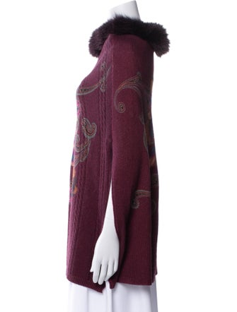 Etro Cashmere Printed Sweater