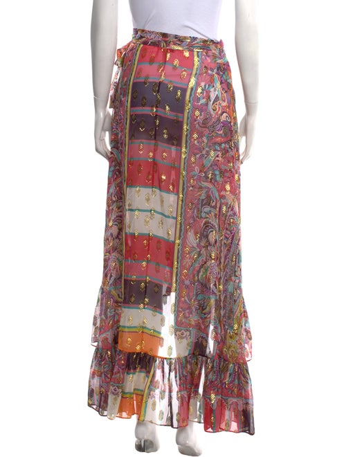 Etro Silk Long Skirt