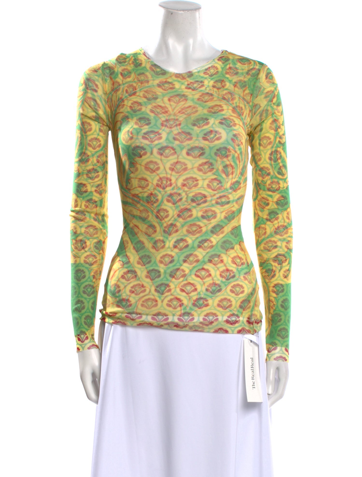 Etro Printed Crew Neck Sweatshirt w/ Tags