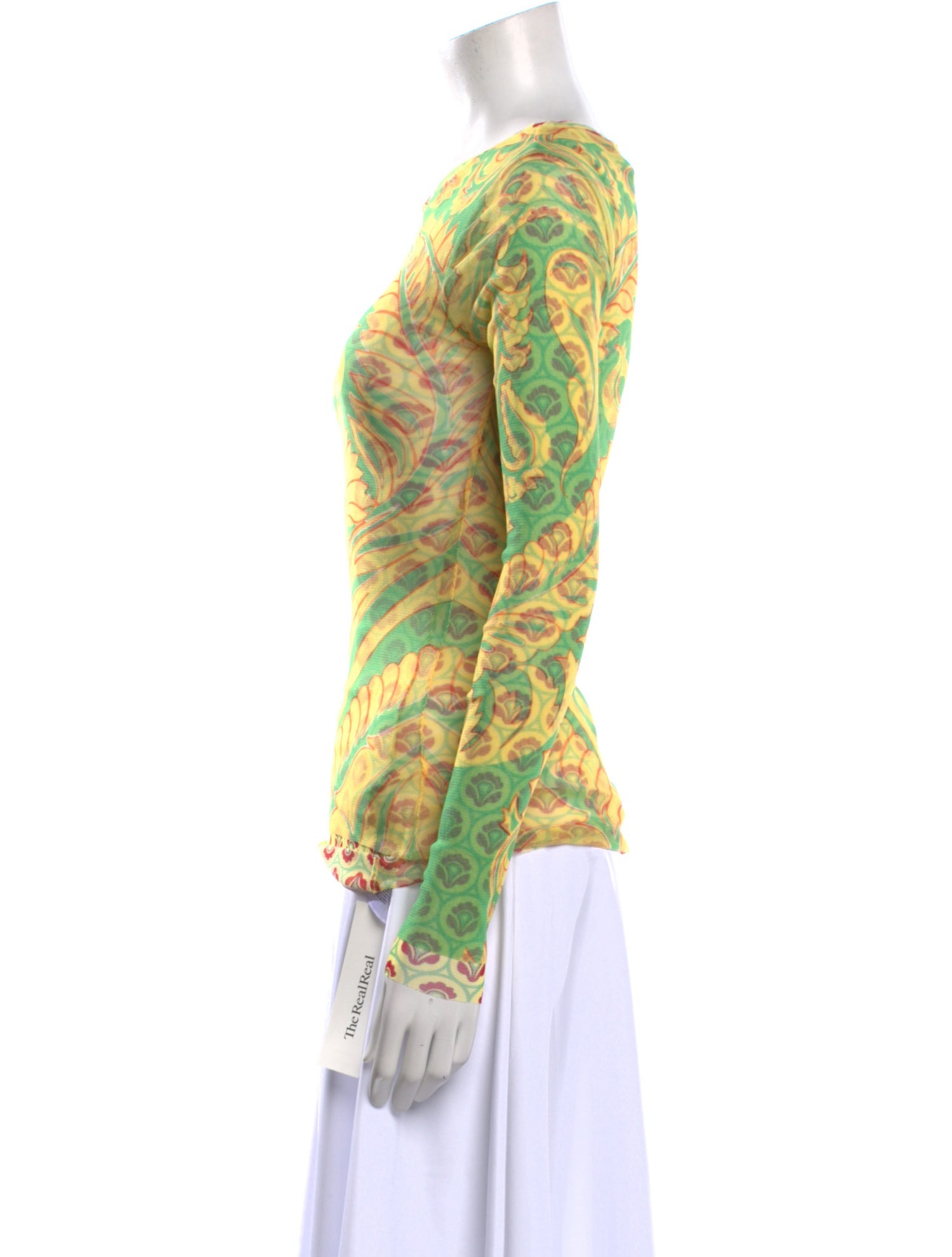 Etro Printed Crew Neck Sweatshirt w/ Tags