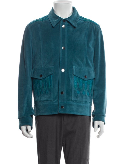 Etro Calfskin Trucker Jacket