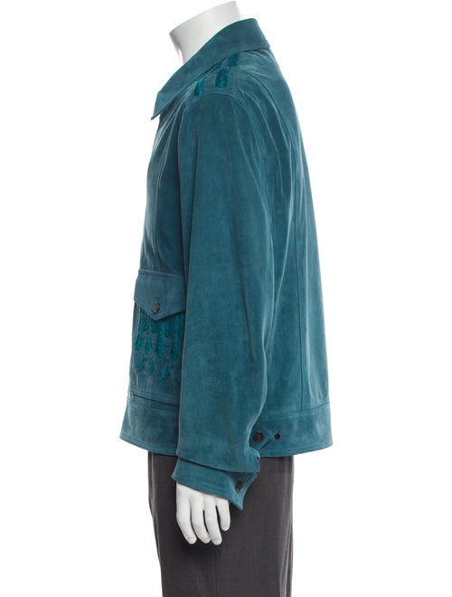 Etro Calfskin Trucker Jacket