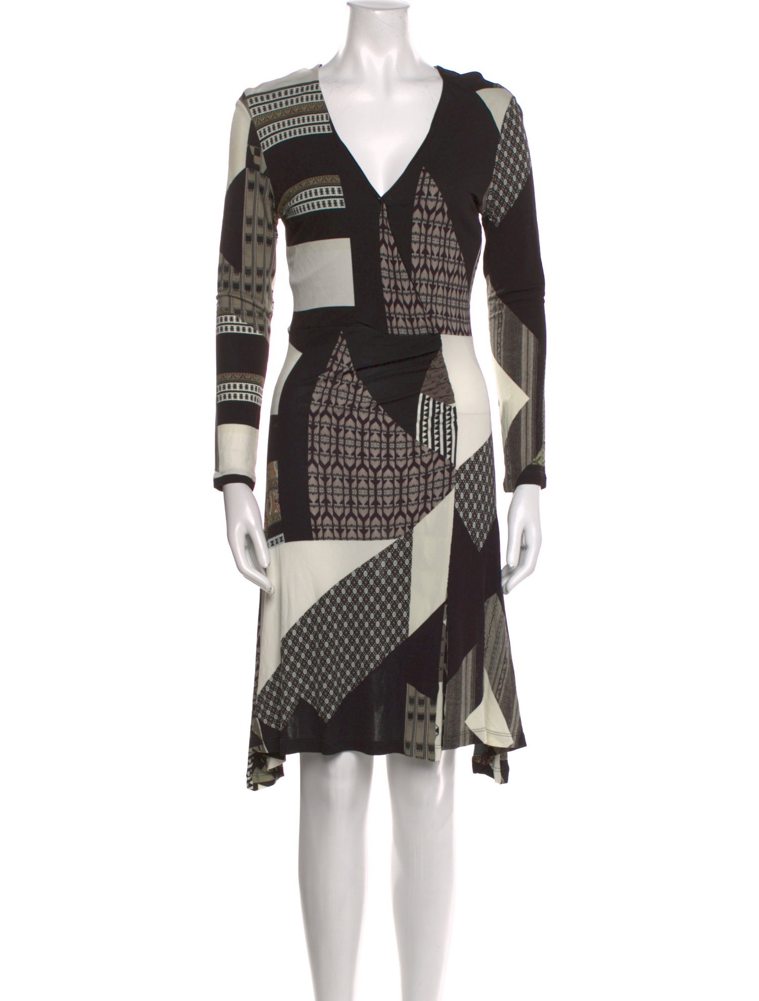 Etro Printed Knee-Length Dress