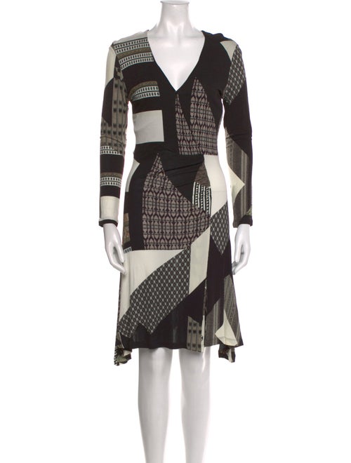 Etro Printed Knee-Length Dress