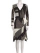 Etro Printed Knee-Length Dress