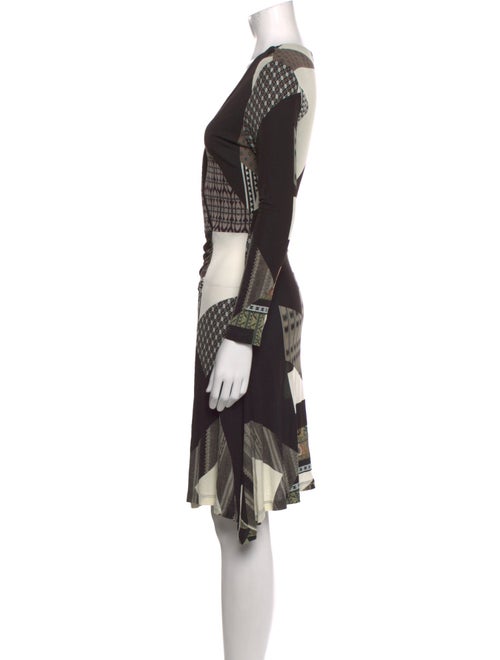 Etro Printed Knee-Length Dress